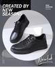 Men's 2025 Autumn Genuine Leather Slip-on Casual Sports Skate Shoes