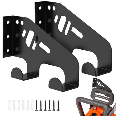 Chainsaw Wall Mount Holder Metal Heavy Duty Chainsaw Hooks Wall Mount Chainsaw Rack Heavy Duty Bracket for Stihl 009 Chainsaws