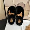 Premium Thick-soled Fluffy Slippers Women's Models In Autumn and Winter 2025 New Bag Head Outer Wear Home Winter Cotton Slippers