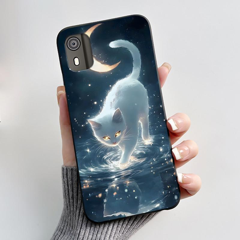 Cute Case For Nokia C02 (TA-1522) / C2 2nd Edition Funda Capa Printing Shell Protective Cover Soft Silicone Cartoon Phone Casing