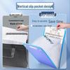 A4 Multi-Layer Accordion Folder: Large Capacity Test Paper Storage Bag for Students