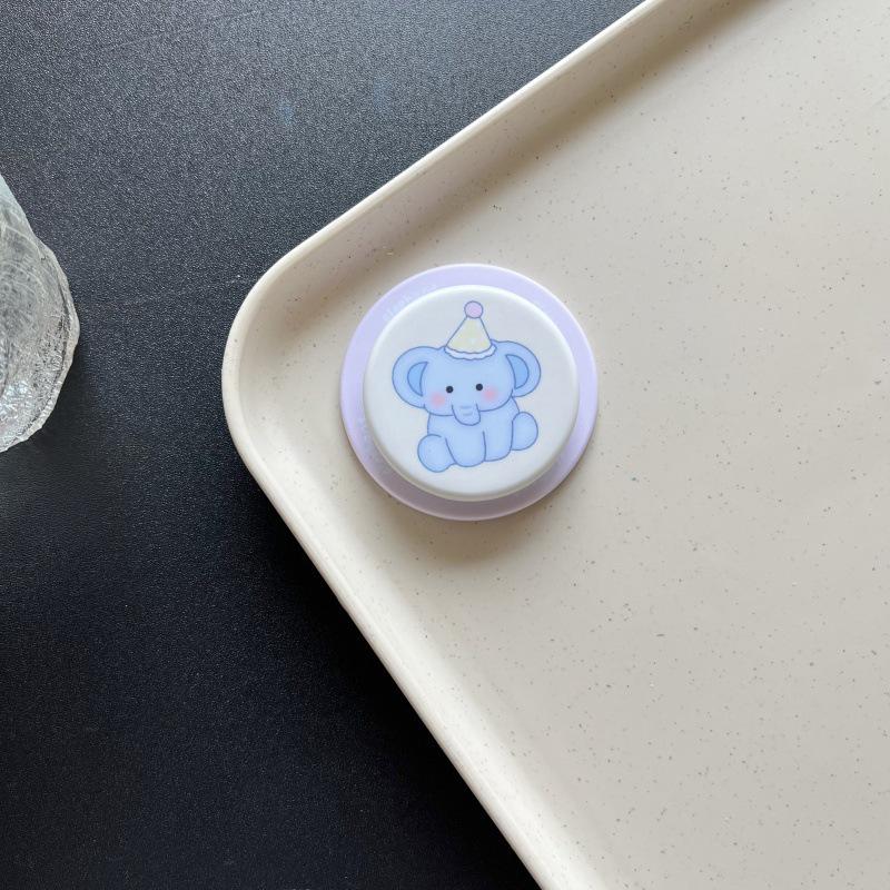 MagSafe-Compatible Matte Phone Case with Magnetic Bracket and Retractable Airbag Stand