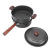 3L Camping Cookware Set Camping Pot for Road Trips Outdoor Cooking Picnic Hotpot Steam Boil Combo