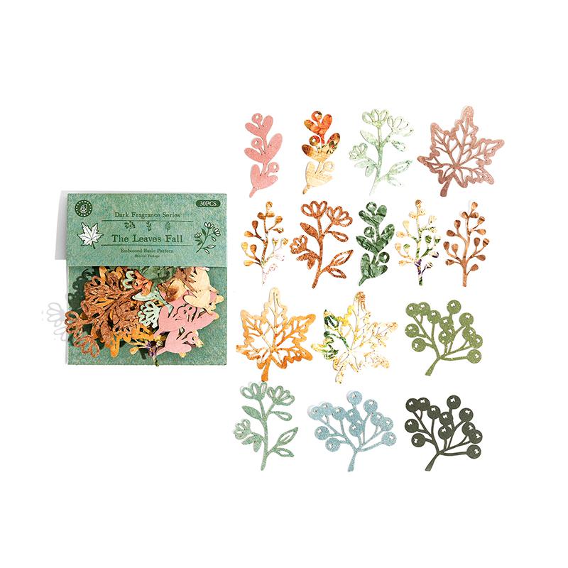 

30pcs/pack Decor Scrapbook Hollow lace Materials Paper Combo Kit DIY Junk Journal Collage Photo Album Vintage Stationery