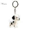 Memory Keepsake for Pet Fur Hair Keychain, Portable Transparent Memorial Pendant, Puppy Shaped Storage Pendant DIY Meaningful Lovers Decorative Charm