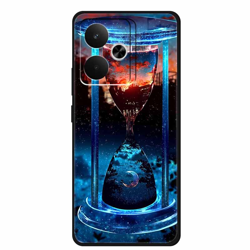 For Realme GT7 GT 7T Phone Case 7 T Bag Black Silicone Soft Back Cover Case For Realme 14 4G 15 Pro Cases Coque Protective Shell