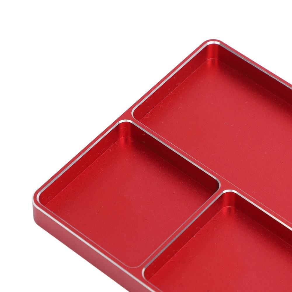 With Magnetic Pad Magnetic Screw Holder Metal Screw Parts Tray Durable RC Screw Tray  For RC Boat