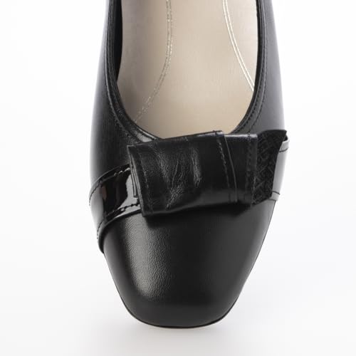 [Liz Lafine] [3E] Pumps mit quadratischer Spitze und Motiv