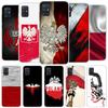 Poland Flag Cover Phone Case For Samsung Galaxy A12 A22 A32 A52 A72 A02S Phone Case Note 20 Ultra 10 S10 Plus A51 A71 A50S A20S