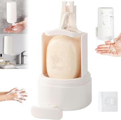 Schleifseifenbox, Seifenmühle für feste Seifenstücke, Spenderbehälter, Wandmontierter Brecher, Halter für Schleifboxen für feste Seifenstücke