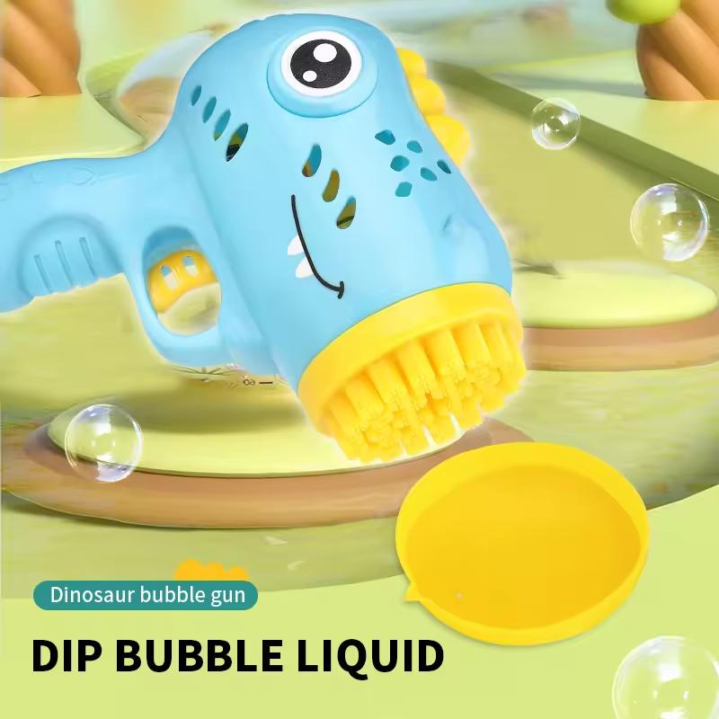 36 hole Dinosaur Bubble Gunner with Multi hole Bubble Gun Outdoor Entertainment Toy [No Bubble Water]