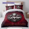 Name Custom PFC CSKA Moscow Pattern Bedding Set Quilt Cover Pillowcase Home Decor Gift (1 * duvet cover + 2 * pillowcase, without core)