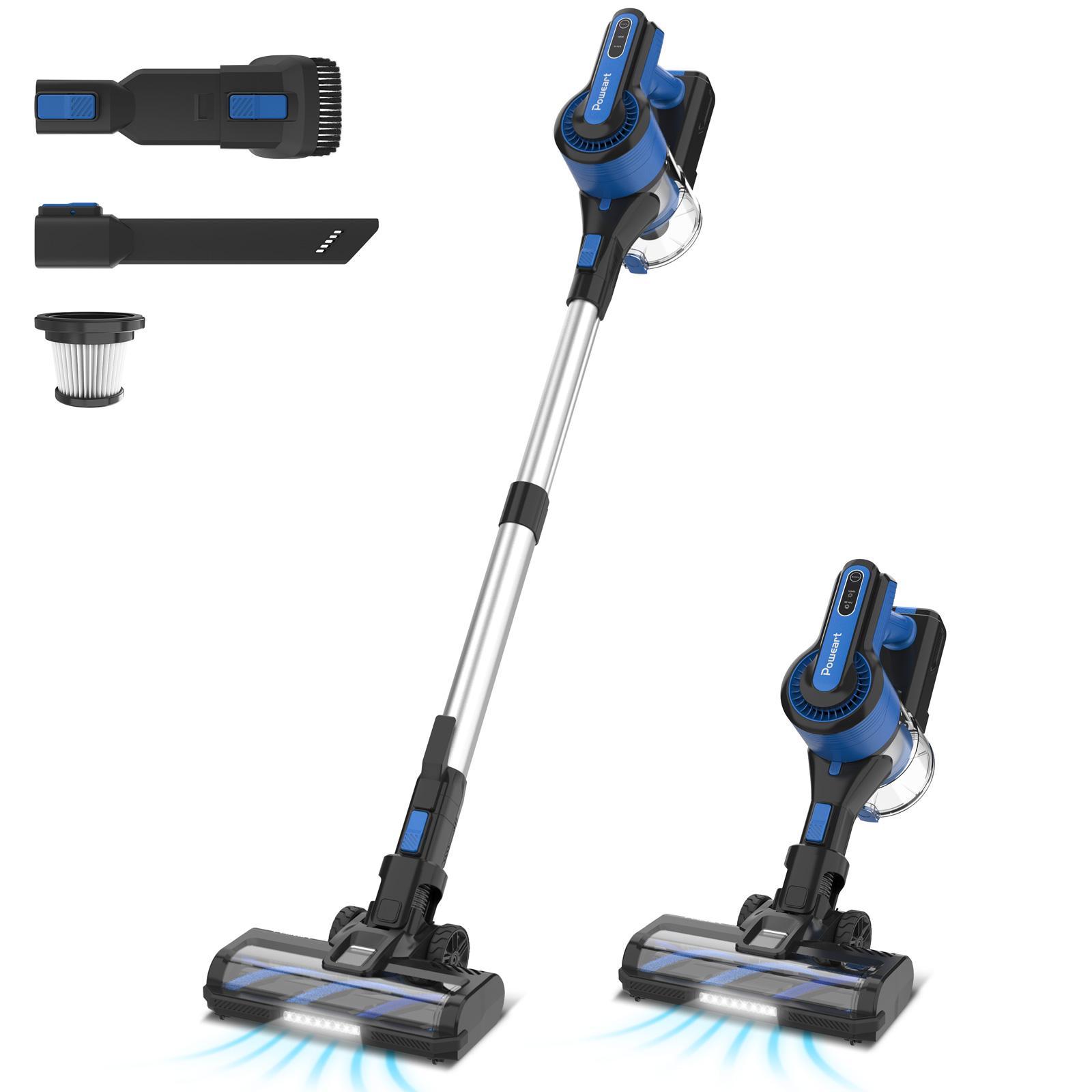 

POWEART V80 26KP Мощный беспроводной пылесос с всасыванием us синий