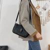 New Casual Women's Bag with Retro Style Skull Single Shoulder Diagonal Cross Bag for Women
