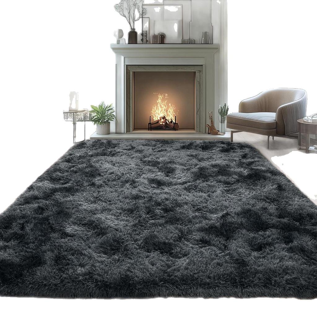 Modern Silk & Wool Carpets for Living Room and Bedroom: Coffee Table, Sofa, Bedside Floor Mats