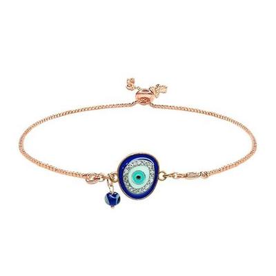 Turkish Evil Eye Bracelet Jewellery Adjustable Evil Eye Nazar Bracelets for Couple Friendship Brithday Gifts for Women Men