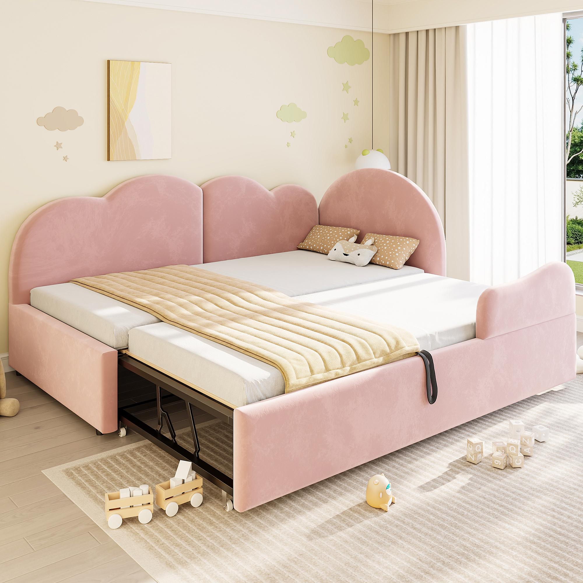 Pull-Out Sofa Bed in L-Shape (90*200+90*190)