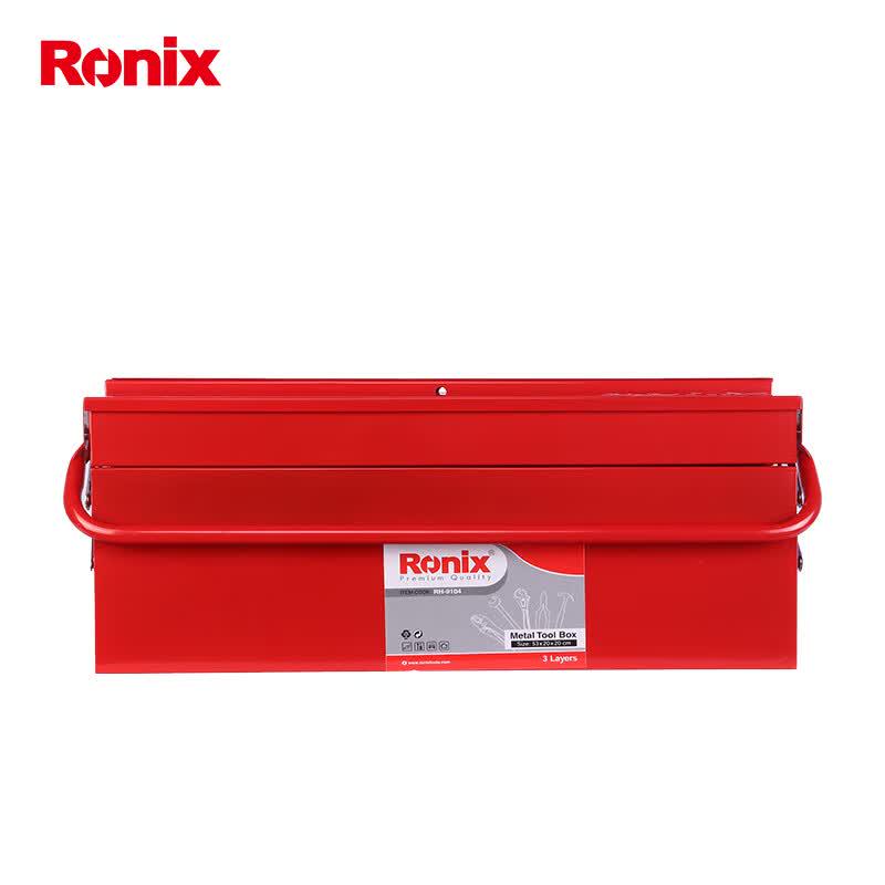 Ronix Portable Metal Tool Box 53x20x20cm