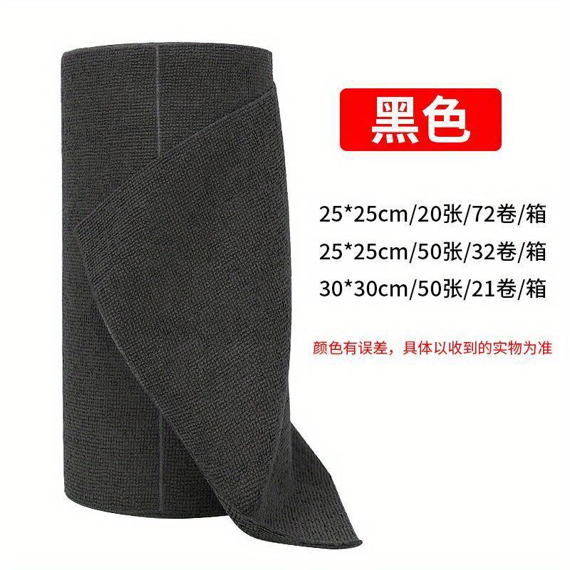 Reusable Cleaning Wipe Household Kitchen Cloth Microfiber Towel Rolls Dish Rags Wash Paper Towel Replacement 1 Roll of 20 Sheets