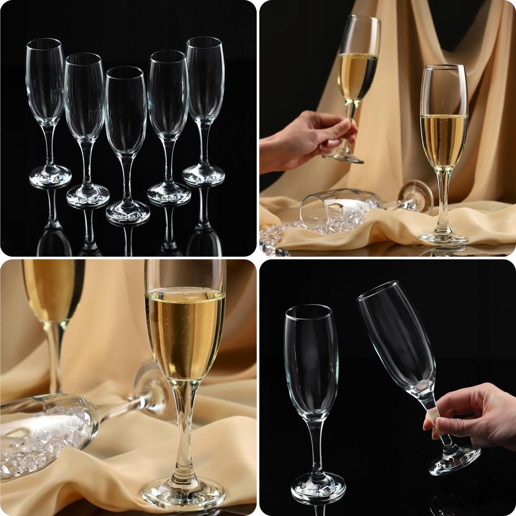 KADAX Champagne Glasses Set of Glasses Set of 6pcs