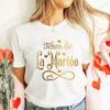 Team Bride Tshirt Women Bachelorette Hen Bridal Wedding Party T-Shirts Tees Evjf Future Clothing French Single Farewell Tops