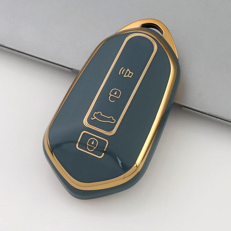 Compatible with 2023 Geely Riiot 7 Key Case for ChiYue ZhuFeng LieGuang MAX Car Key Bag