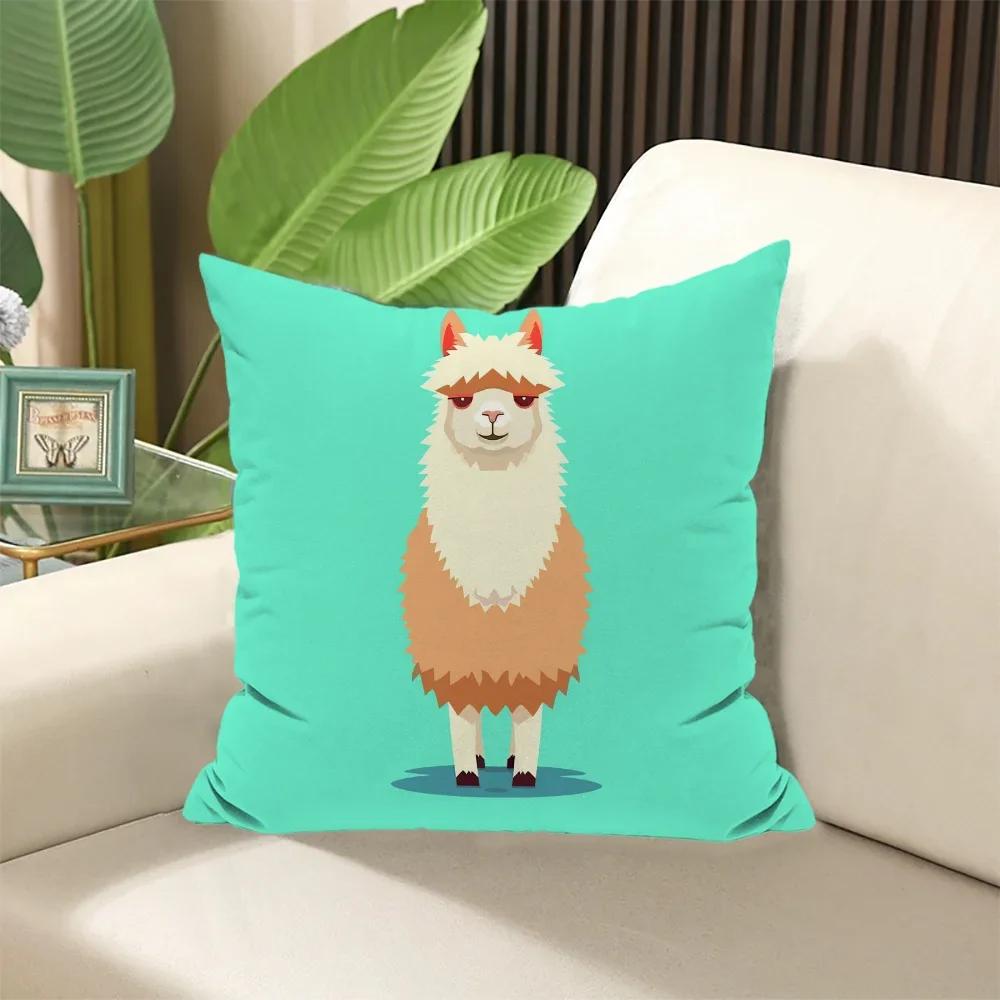 

Подушка из альпаки для сна Наволочка для подушки-подушки × Мягкие подушки Декоративные подушки Чехлы для дивана Элегантные покрывала для комнаты Домашний текстиль 66x66cm жёлтый