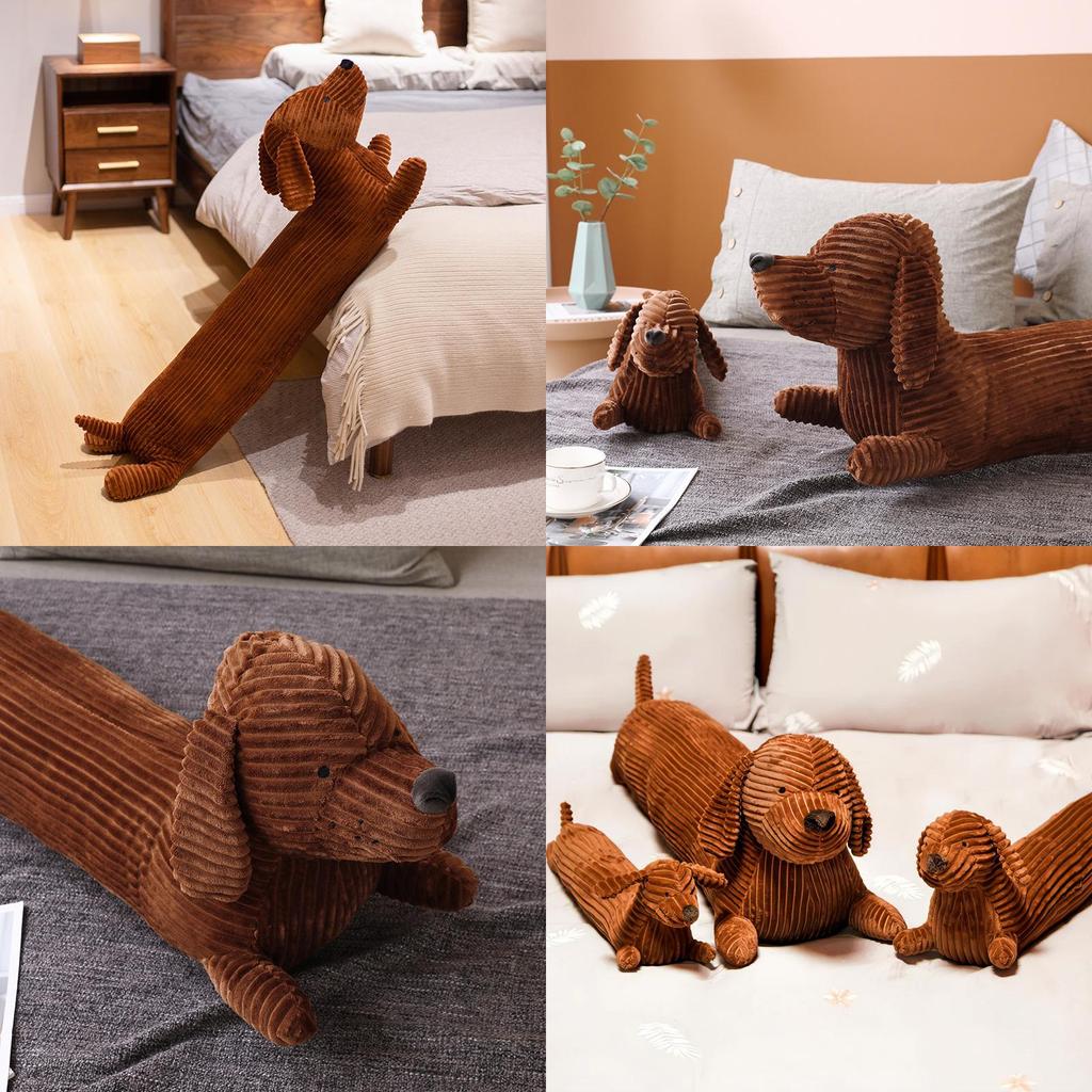 Soft And Cuddly Stuffed Animal Plush Toy For Teens Sausage Dog 50/70cm