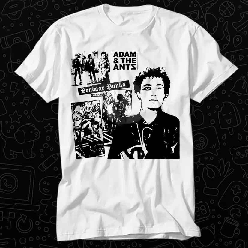 Адам Ант Панки с БДСМ Мультяшная Футболка 398 XL