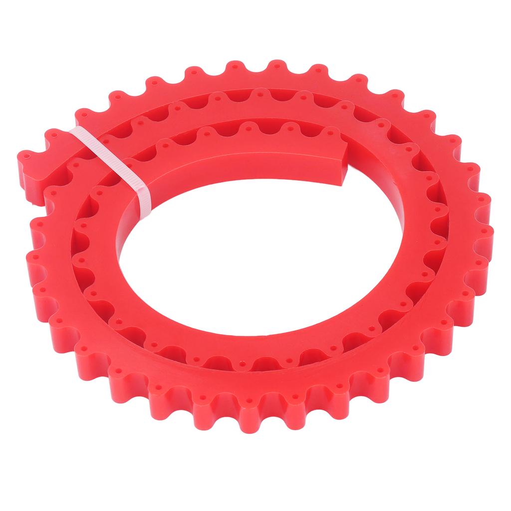 Gear Driven Profiling Strip 16mm Spacing Flexible Curve Guide Shaping Strip 1m for Woodworking