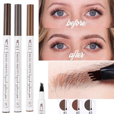 Sketch Eyebrow Pencil Waterproof Fork Tip Eyebrow  Pen Eyebrow Pen 3ml