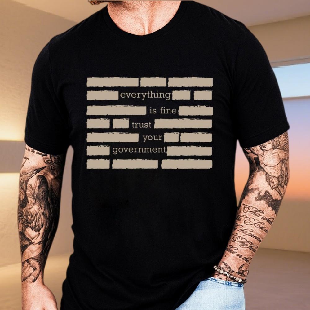 Fashion Pattern Unisexs Tshirt 100 Cotton Printed Loose And Casual Comfortable And Trendy Tshirt