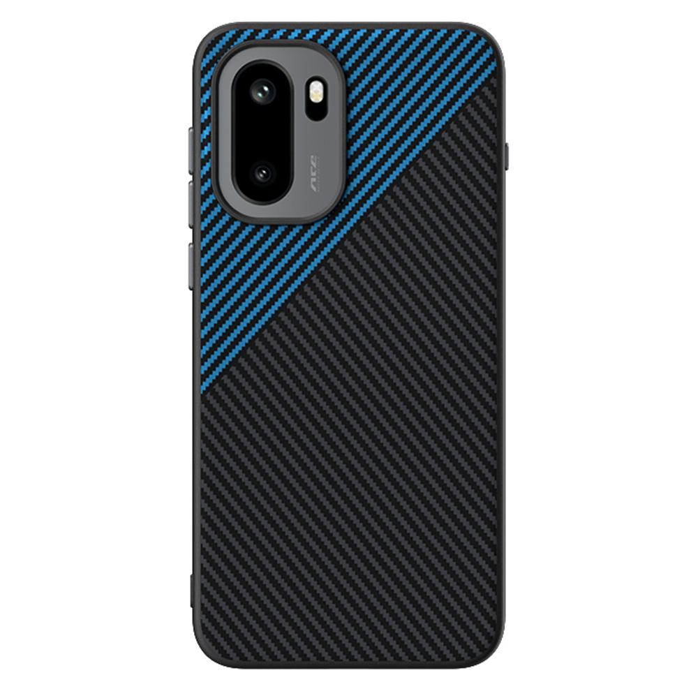 ABEEL For OnePlus 15R 5G/Ace 6T 5G Magnetic Case Carbon Fiber Texture TPU PC PU Phone Back Cover