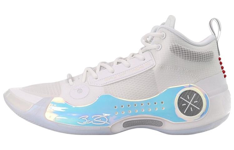 Li Ning Way Of Wade 10 Textile, Synthetic Leather, TPU Cushioning Slip Resistant Abrasion Resistant Coverage Support ABAS075-2