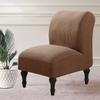 Armless Chair Cover Single Sofa Slipcover Modern Accent Stretch Chair Covers Elastic Cheap Couch Protector Cover For Home Hotel