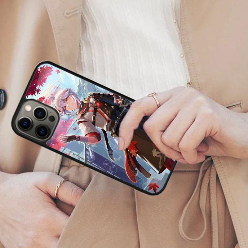 Genshin Impact Kaedehara Kazuha Magnetic Phone Case For APPLE iPhone 17 Air 16 14 13 12 Pro Max 15 Plus Wireless MagSafe Cover