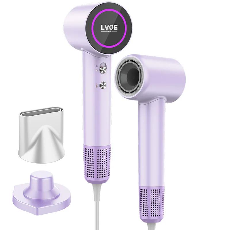 High Speed Anion Hair Dryer Wind 65m/s 1600W 2 Minute Quick Dry Professional Hair Care Negative Ionic Blow Dryer