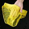 Men's Summer Ultra Thin Fashion New Ice Silk Smooth Transparent Triangle Briefs