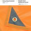 TRIWONDER Outdoor Wasserdicht Sonnenschutz Camping Shelter Zelt Tarp Footprint Strand Picknick Decke Matte Überzelt Hängematte M 300x220 (Orange - CM)