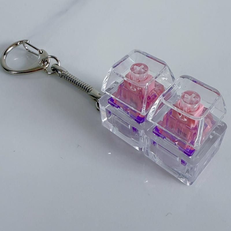 1/2/3/4/9 Tasten Tastatur Spielzeug Tastenkappe Schlüsselanhänger Stressabbau Fingerspitzen Gadget Dekompression Spielzeug Klicker Spielzeug