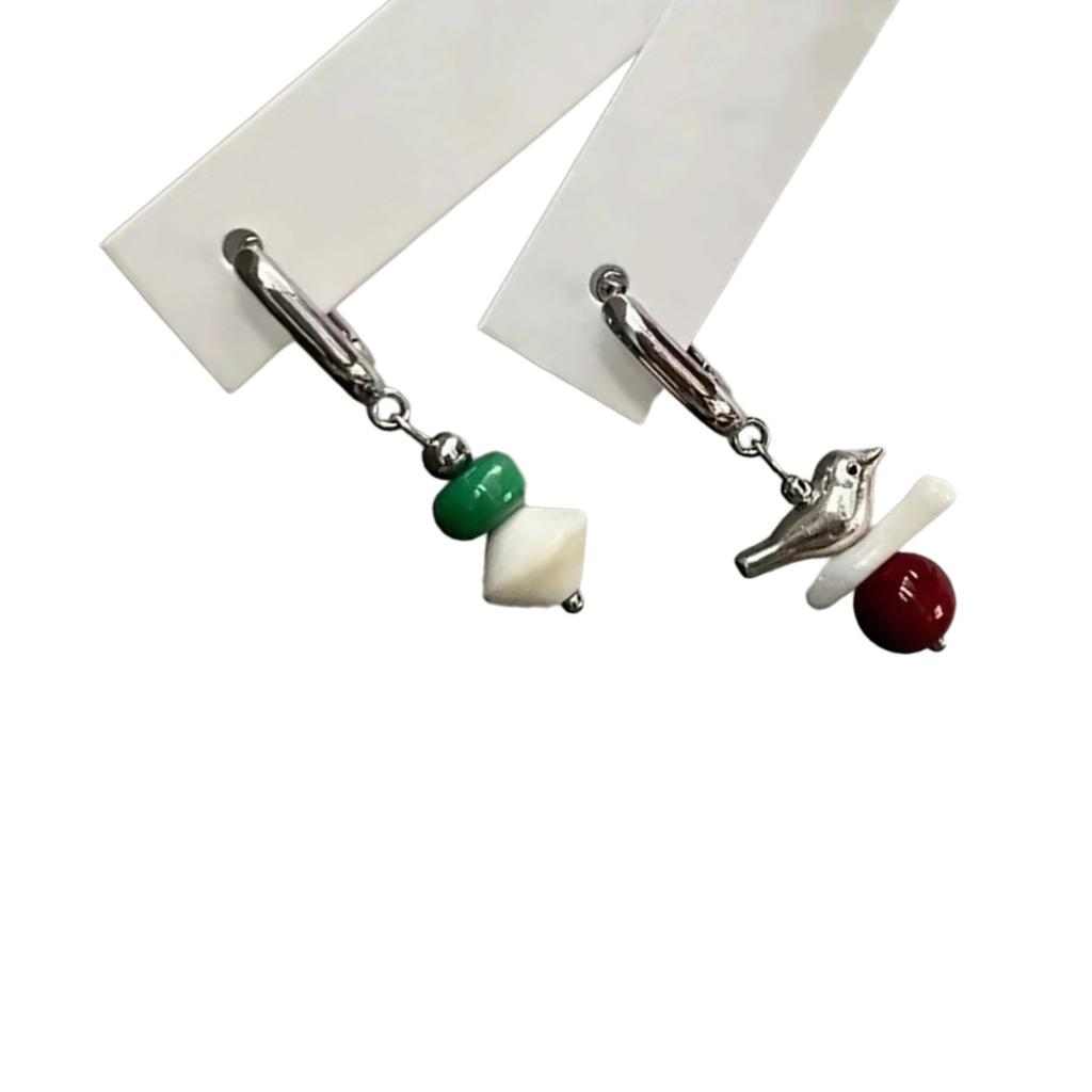 Trendy Asymmetric Dog Earrings In Black Alloy Ear Rings Jewelry Perfect For Young Women Seeking Fashionable Accessories