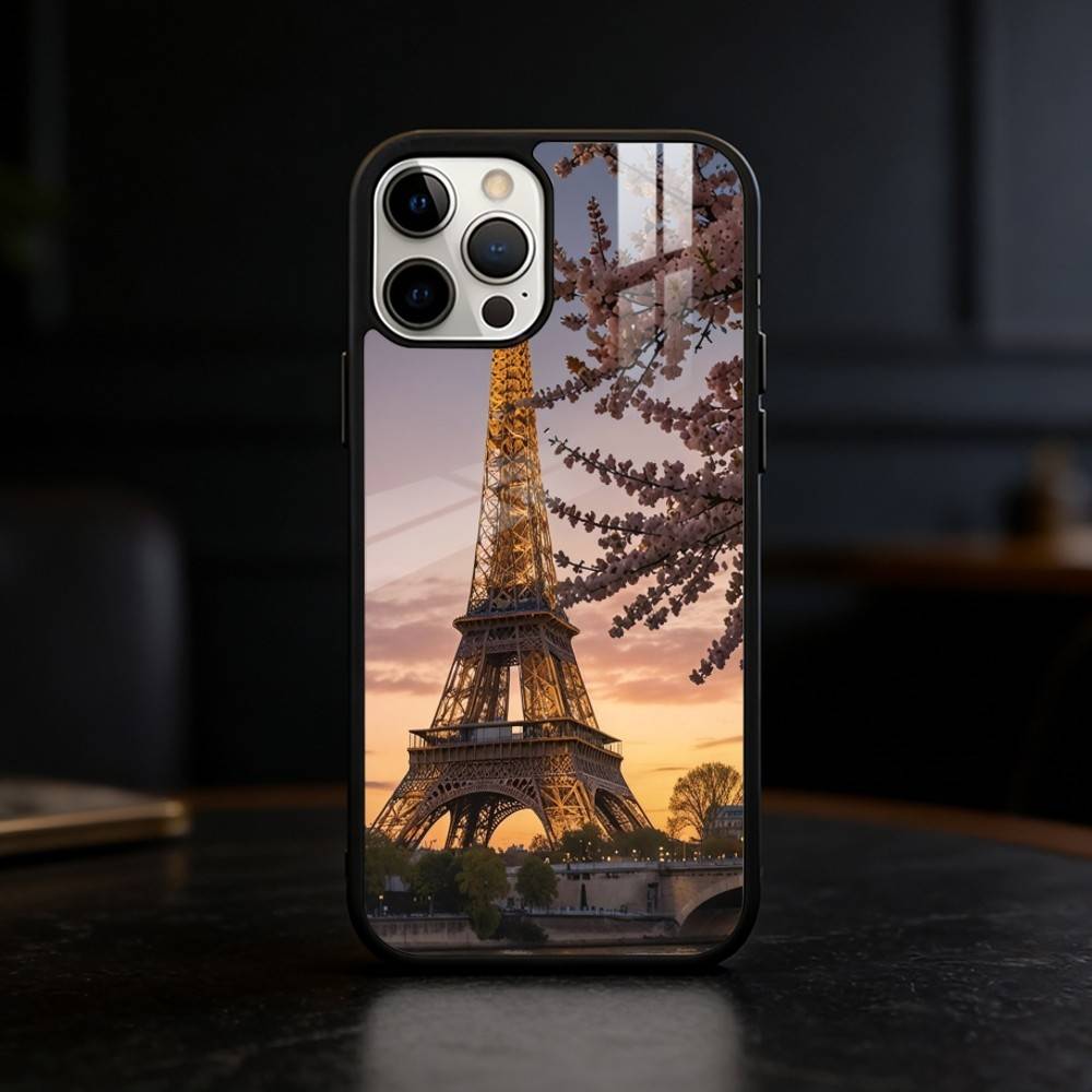 Pouzdro na telefon Paříž Eiffelova věž Pro iPhone 17,16,15,14,13,12,Plus,Pro,Max Pro Magnetické Bezdrátové Nabíjení