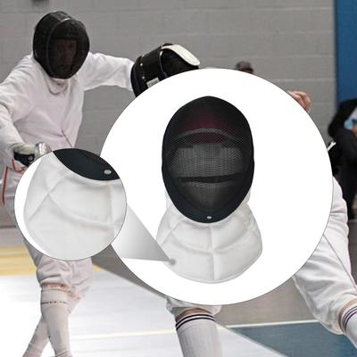 Equipo de Esgrima Portátil Ligero Transpirable Cubierta de Casco Facial para Práctica Diaria