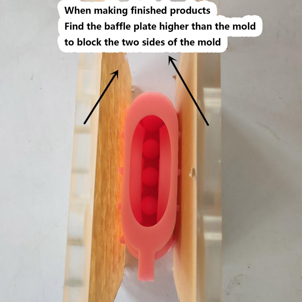 Świeca do podgrzewacza forma żywiczna, świecznik forma silikonowa U-forma odlewnicza z żywicy epoksydowej do pudełka cukierków wystrój stołu domowego