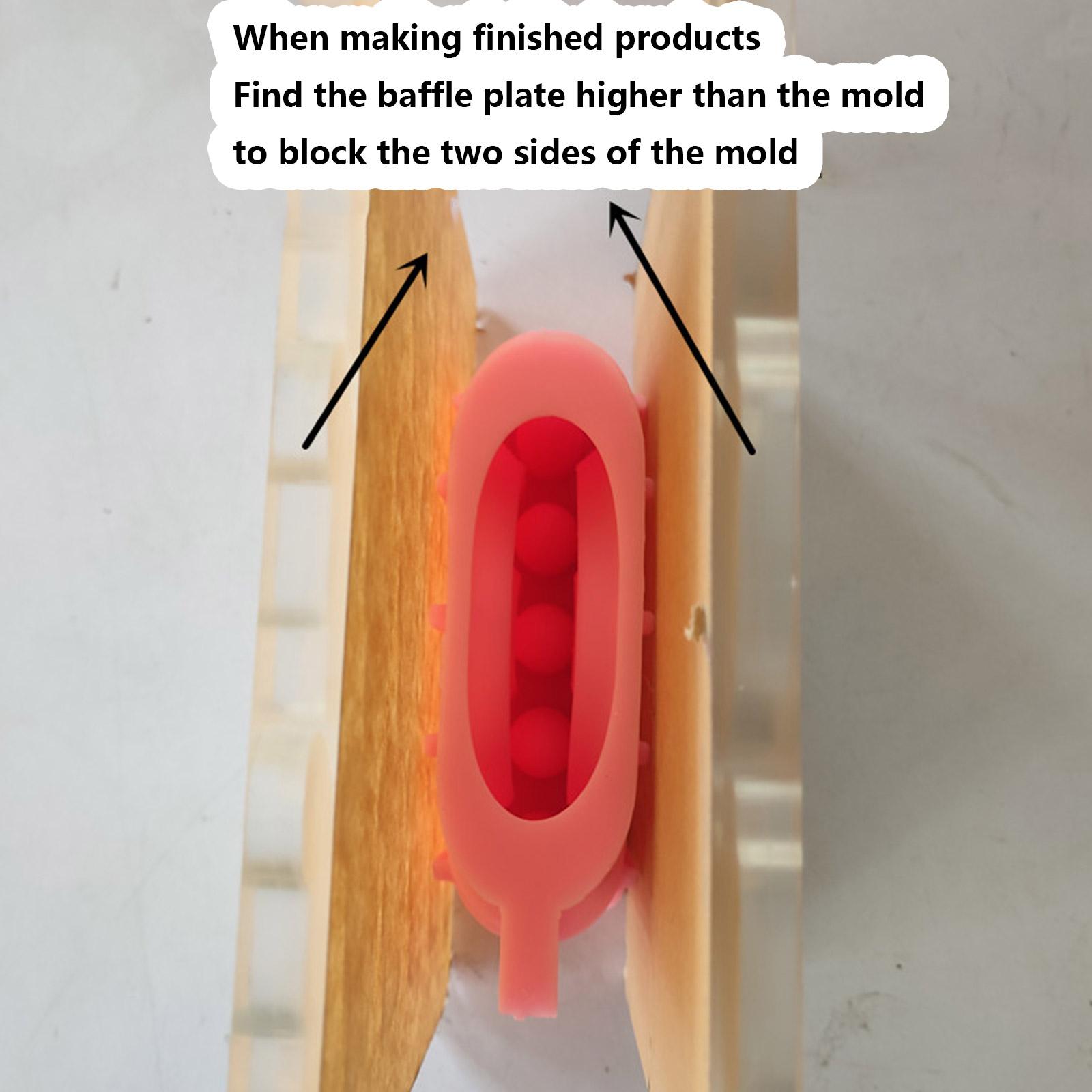 Voyyphixa DIY Moule Resine Bougeoir Moulle Resine Epoxy Chandelier Moule Silicone Resine Epoxy Plateau Fleur Boîte Moule pour Stockage Bonbons Bijoux Bougie (Candle Holder Tray