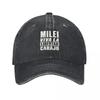 Javier Milei Viva la libertad Carajo letters Baseball Cap Luxury Man Hat Rave Girl Mens