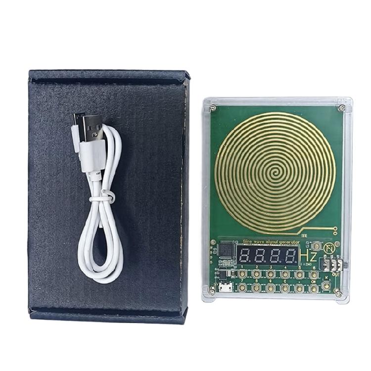 Gold Plate Connectors Schumann Waves Frequency Generator Adjustable Output for Office Use Sine Waves Signal Generator