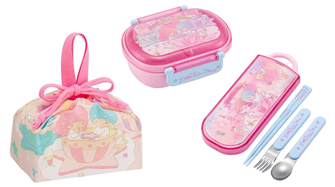 

Skater Little Twin Stars 23 Sparkly Amusement Park Antibacterial Dishwasher Safe Soft Lid Tight Lunch Oval 360ml Trio Set Lunch Drawstring KikiLala розовый