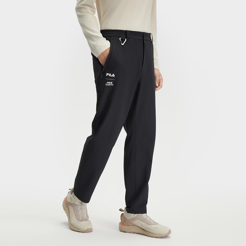 New FILA Casual Pants Men's Pitch Black A11M447810FBK