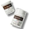 Le Serai Marseille Savon Noir Black Soap French Olive Soap Bath Exfoliating Soap, 100g, 2 pcs, Black Soap + Refill
